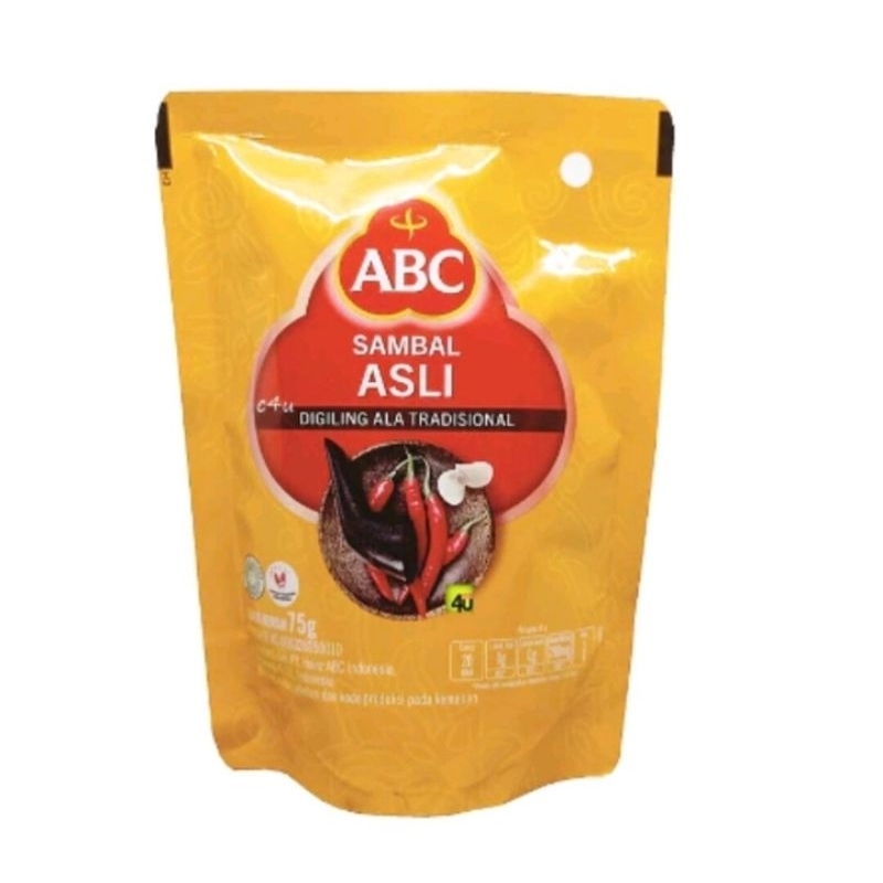 

ABC Sambal Asli & Extra Pedas 75gr Pouch