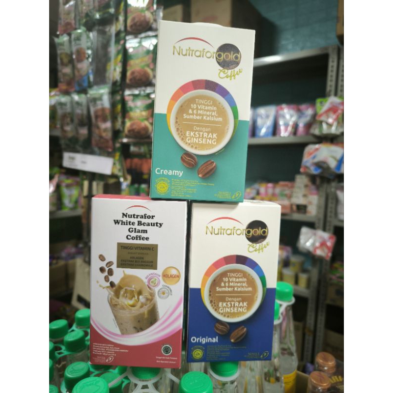 

Nutrafor Gold Coffee / Nutrafor White Beauty Glam Coffee