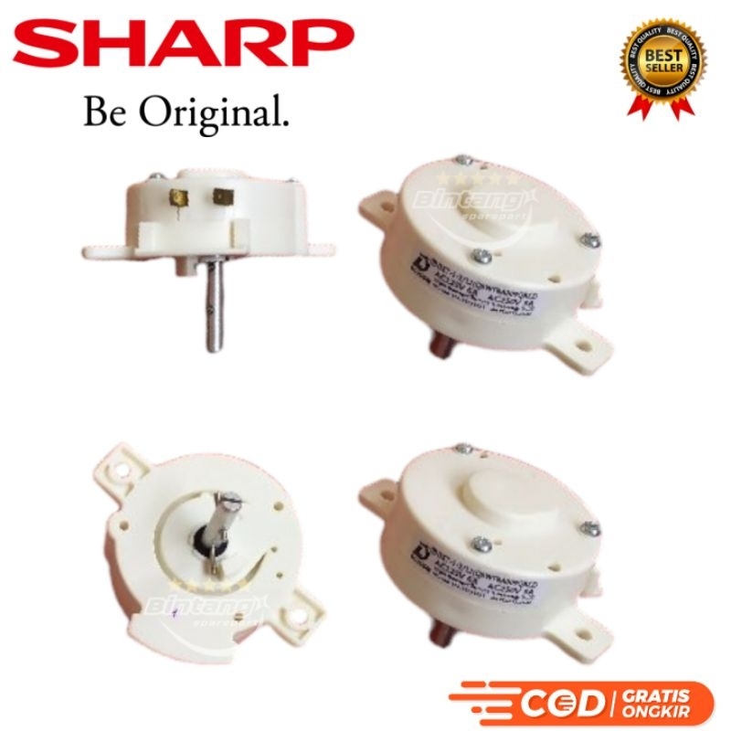 Timer Pengering Original Mesin Cuci Sharp 2 Pin / Timer Spin Mesin Cuci Sharp Original