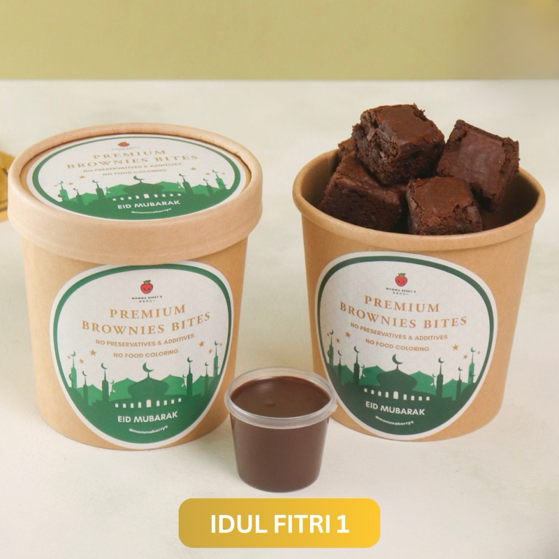 

( ) Wijsman PREMIUM Brownies Bites cup (no pengawet/pewarna) wisman