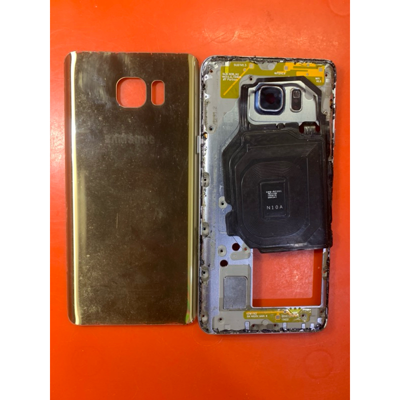 bezel hp samsung note 5 plus bacdoor original copotan