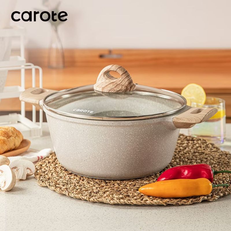 CAROTE Cosy Panci ( Casserole ) Anti Lengkat Dengan Tutup