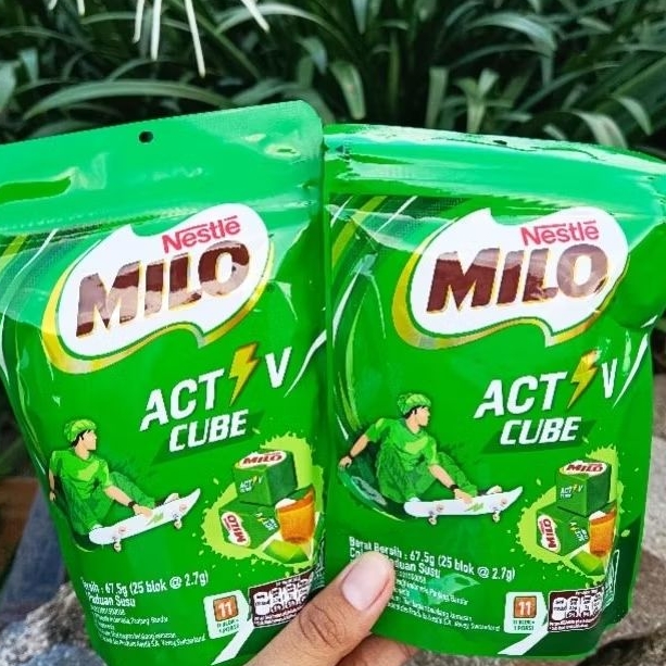 

[Baru]Nestle Activ Cube 67,5grx25pcs | Milo Candy Cube | Permen Milo | Cube Milo