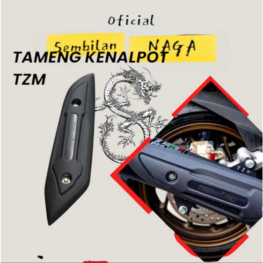 NINEDRAGONS free baut PELINDUNG KNALPOT  PCX 150 AEROX NEW AEROX OLD VARIO 110 PCX 160 | TUTUP KNALP