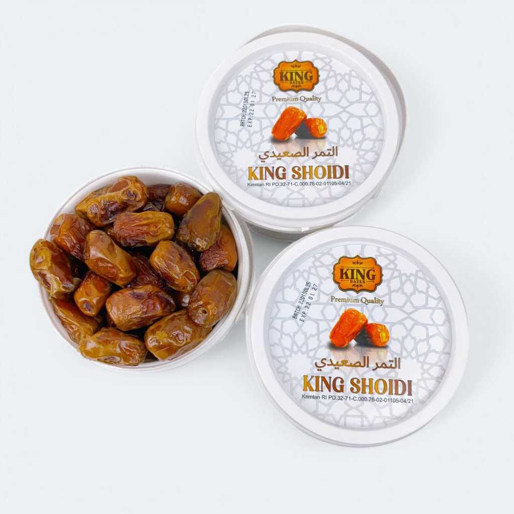 

RB King Dates Shoidi Premium Kurma Ruthob Mesir 1KG High Quality
