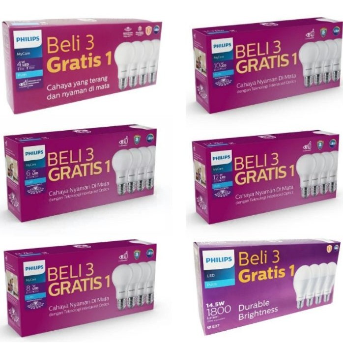 Philips Beli 3 gratis 1 LED
