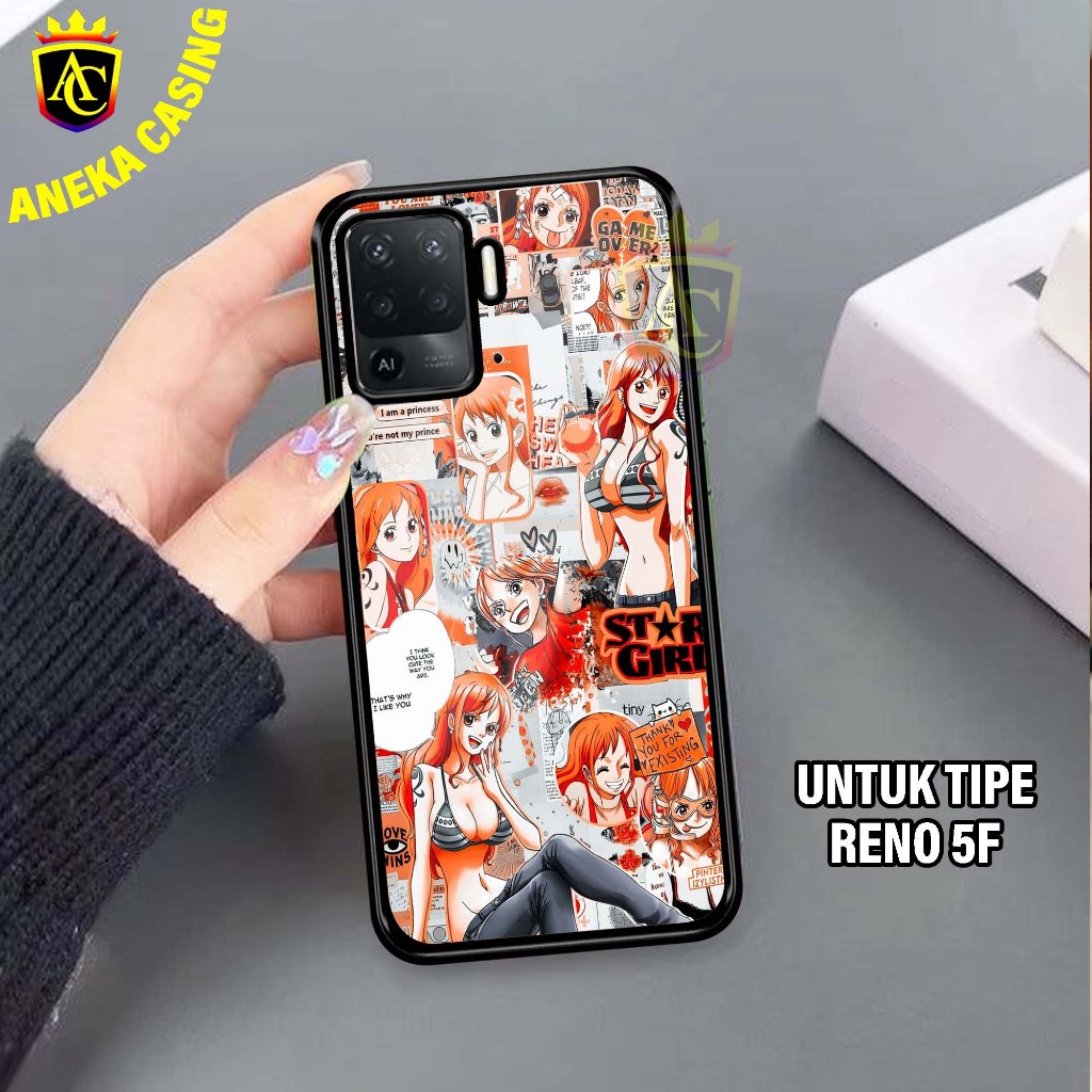Case OPPO RENO 5F-Hardcase Glossy casing Hp OPPO RENO 5F Terbaru [Motif - ANIME] - Aneka Case Mengki