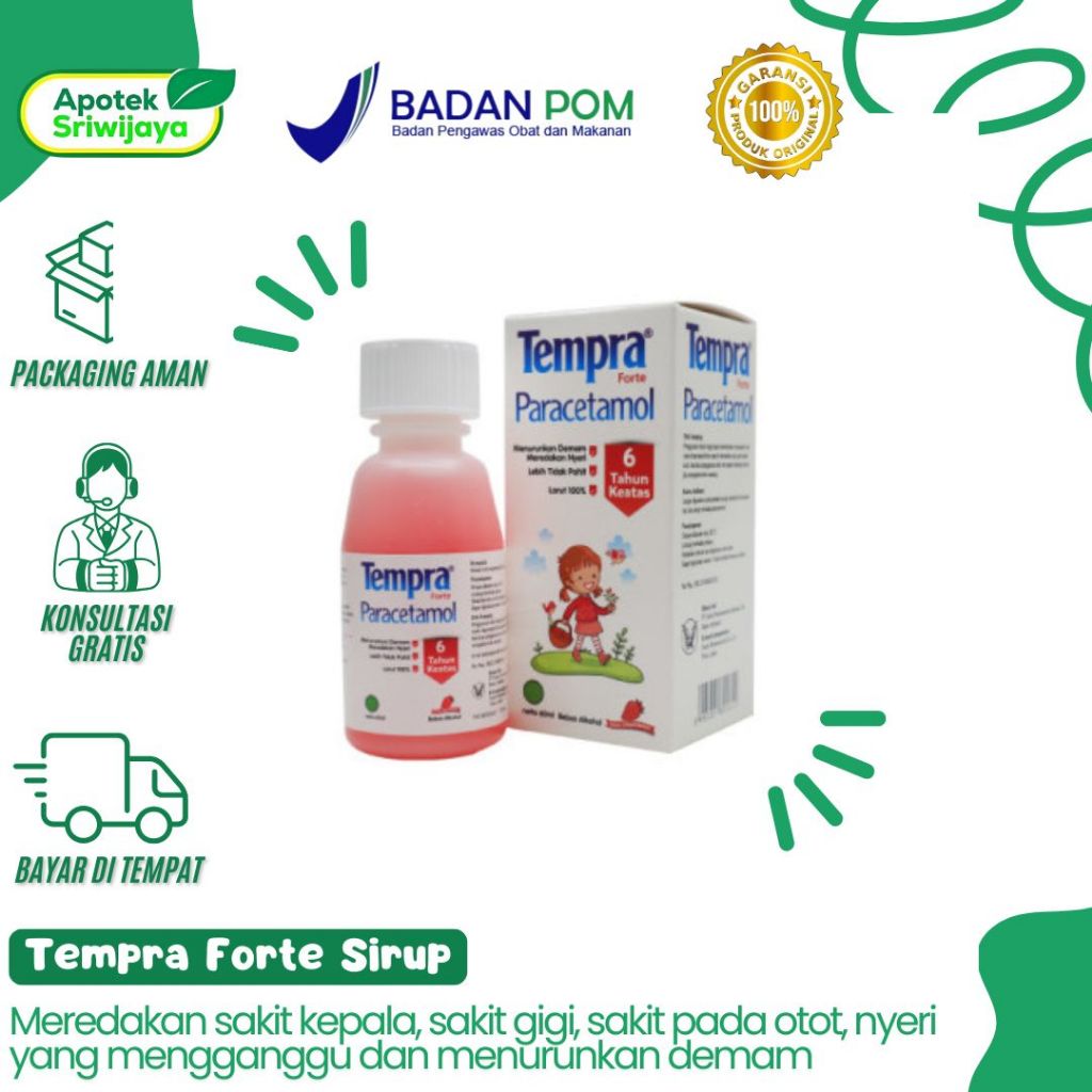 Tempra Forte Sirup Paracetamol