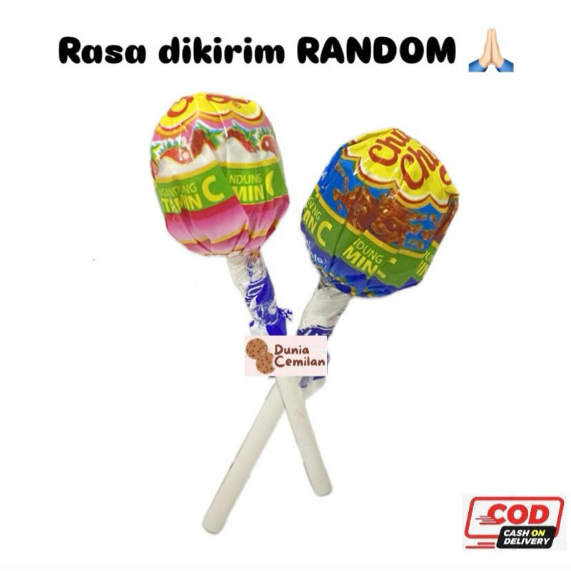 

[TERMURAH!!] Chupa Chups Lollipop Classic 9gr Aneka Rasa - permen loli candy termurah diskon