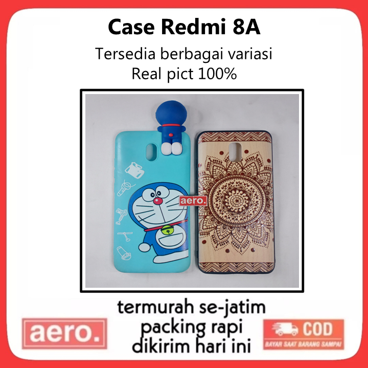 Case Redmi 8A Redmi8A Karakter Clear Berbagai Macam Variasi