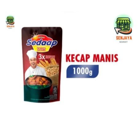 

Sedaap Kecap Manis Pouch 1000 gr | Senjaya Market