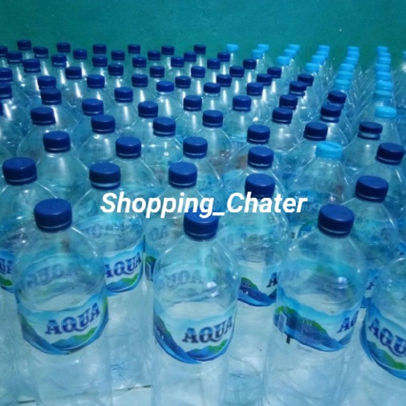 Botol Merek Aqua Bekas aja 1.5 Liter Bersih botol merek aqua tanpa merek lainnya