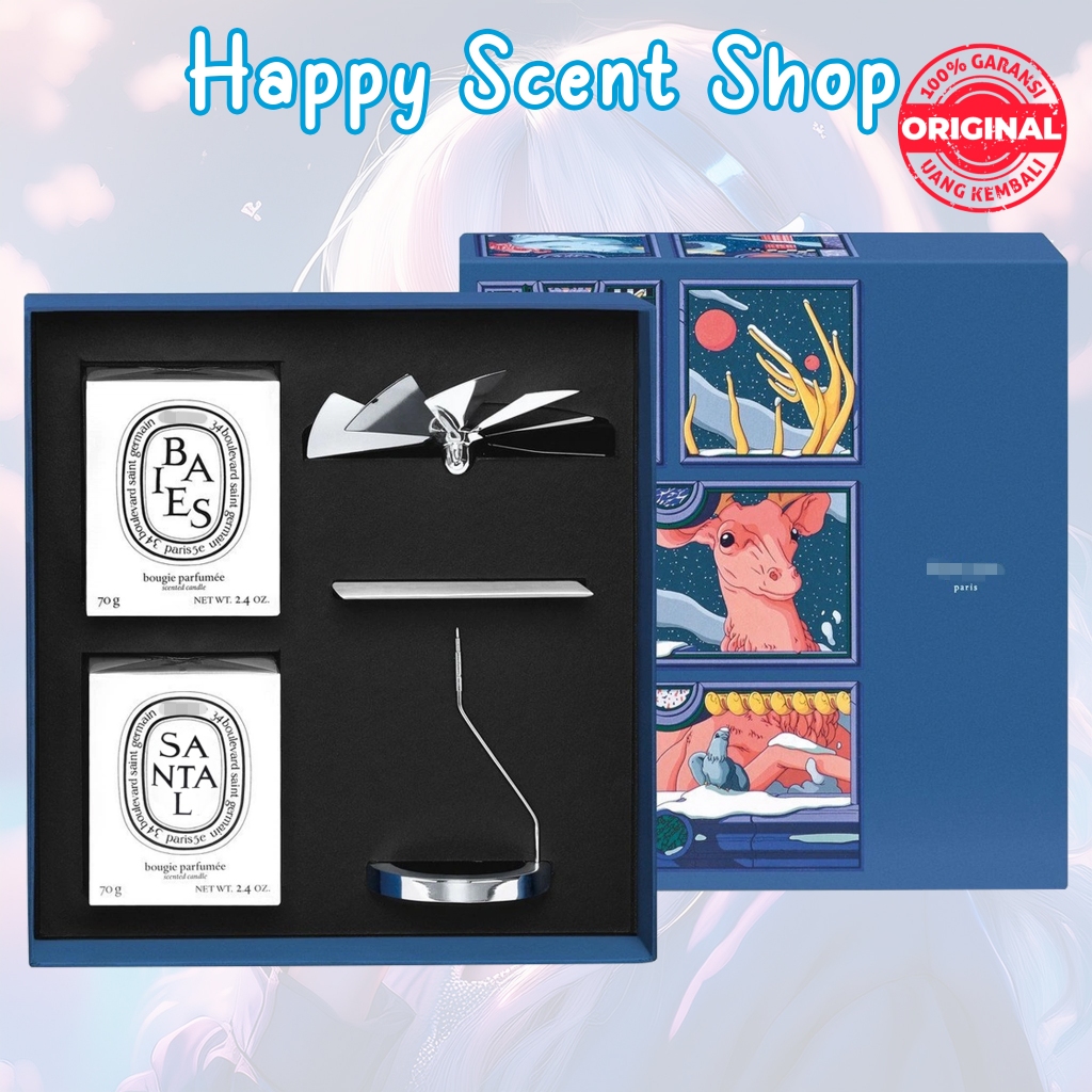 Diptyque Limited Edition Carousel Set 2x70gr Candles