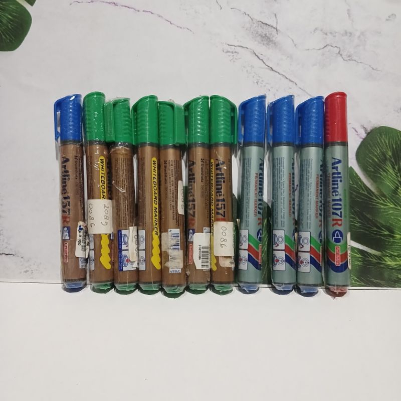 

ARTLINE 157R Whiteboard Marker dan 107R Permanen Marker Spidol SALE