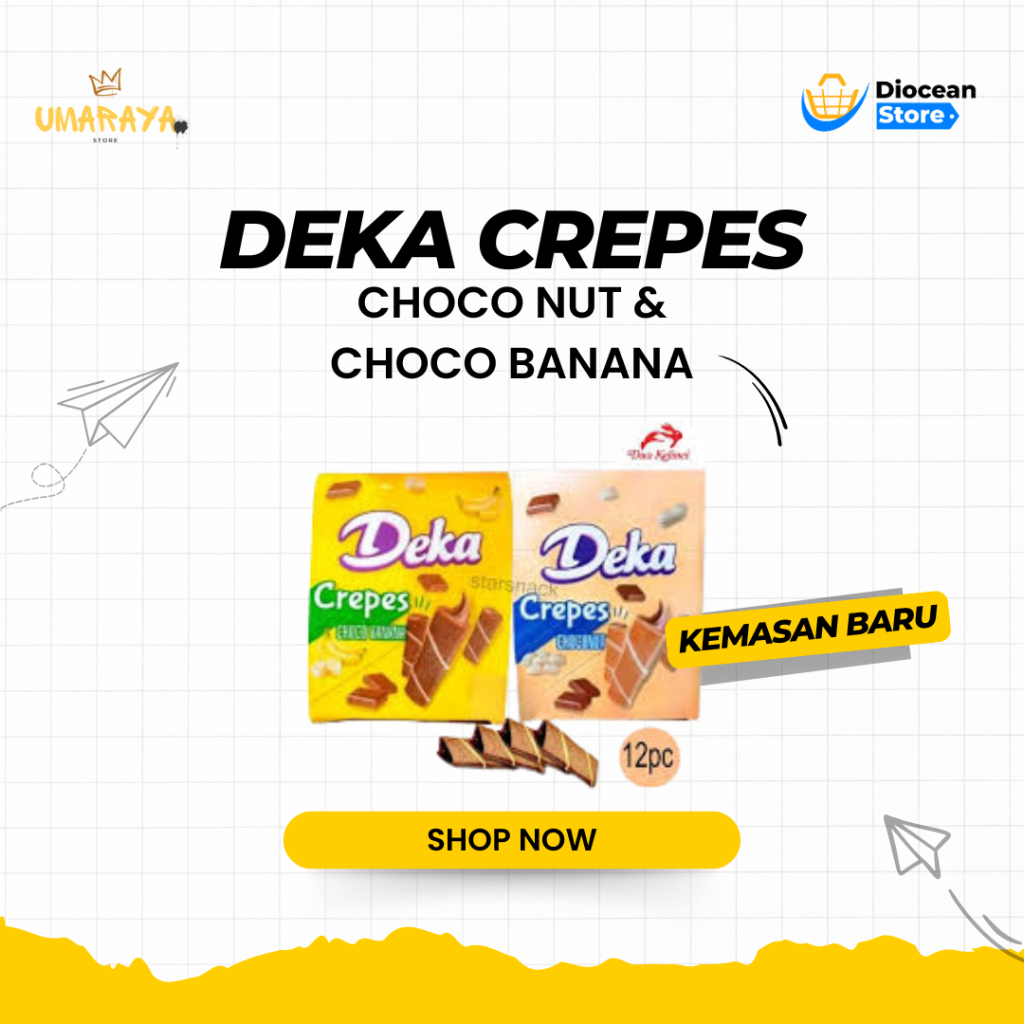 

Deka Crepes Choconut ChocoBanana 12pcs