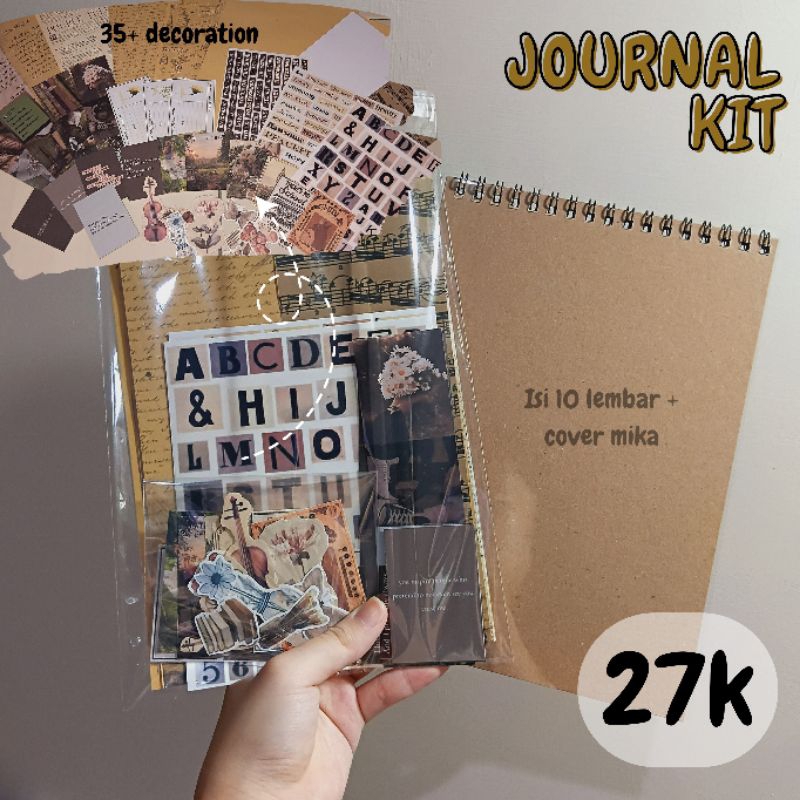 

Journal Kit | Vintage Scrapbook Kit
