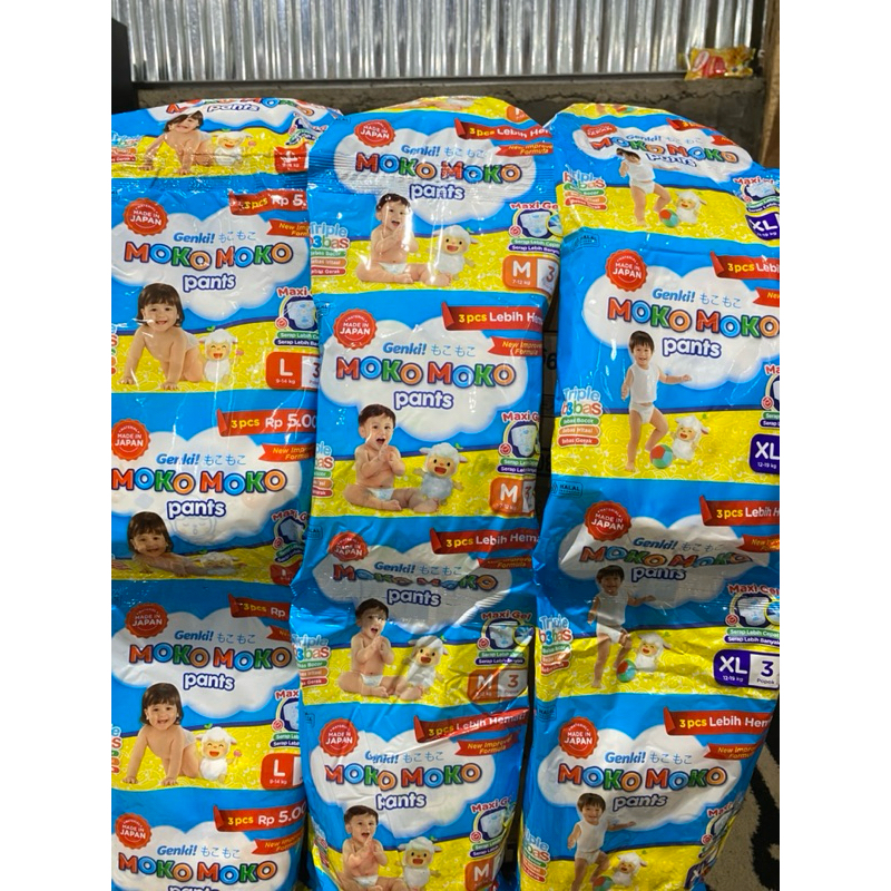 Genki Moko Moko Pampers 1 Renceng
