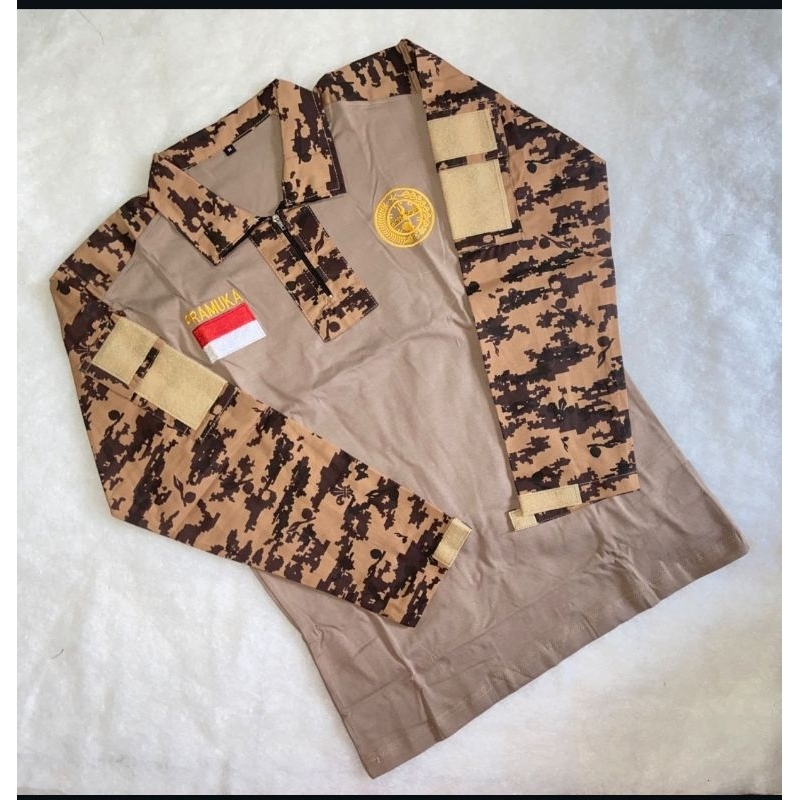 Kaos BDU Perlengkapan Pramuka