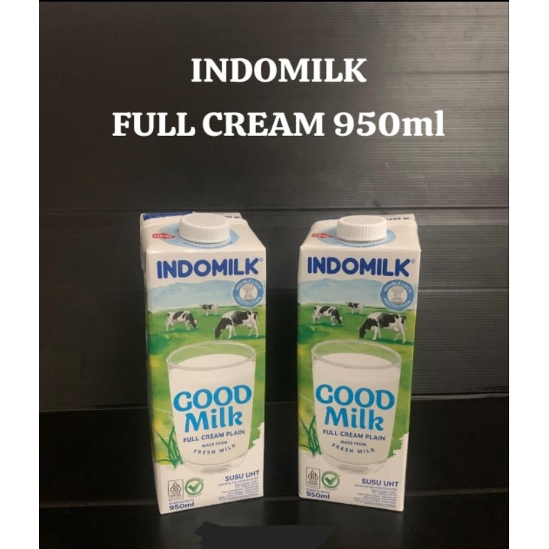 

Susu Uht Fullcream Indomilk 950ml