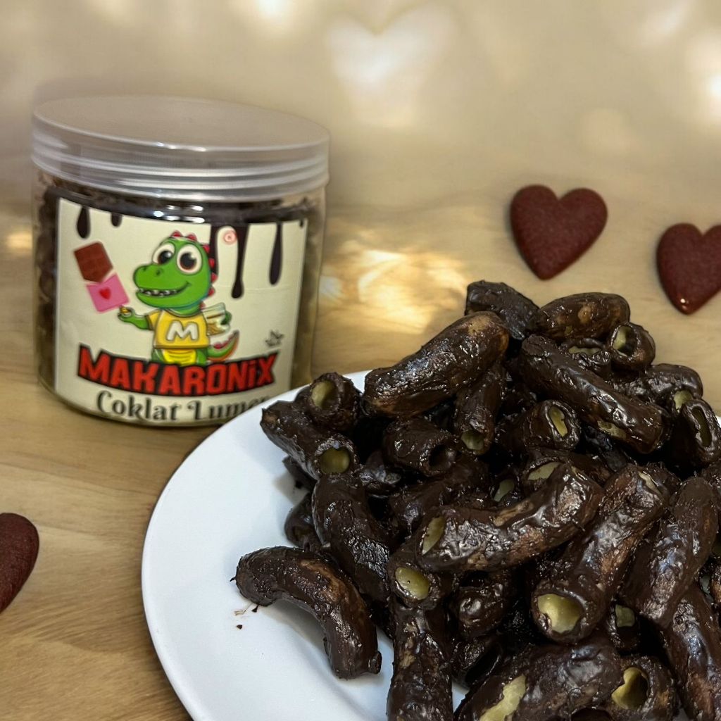 

Makaroni Keju Coklat Lumer Premium - Makaronix