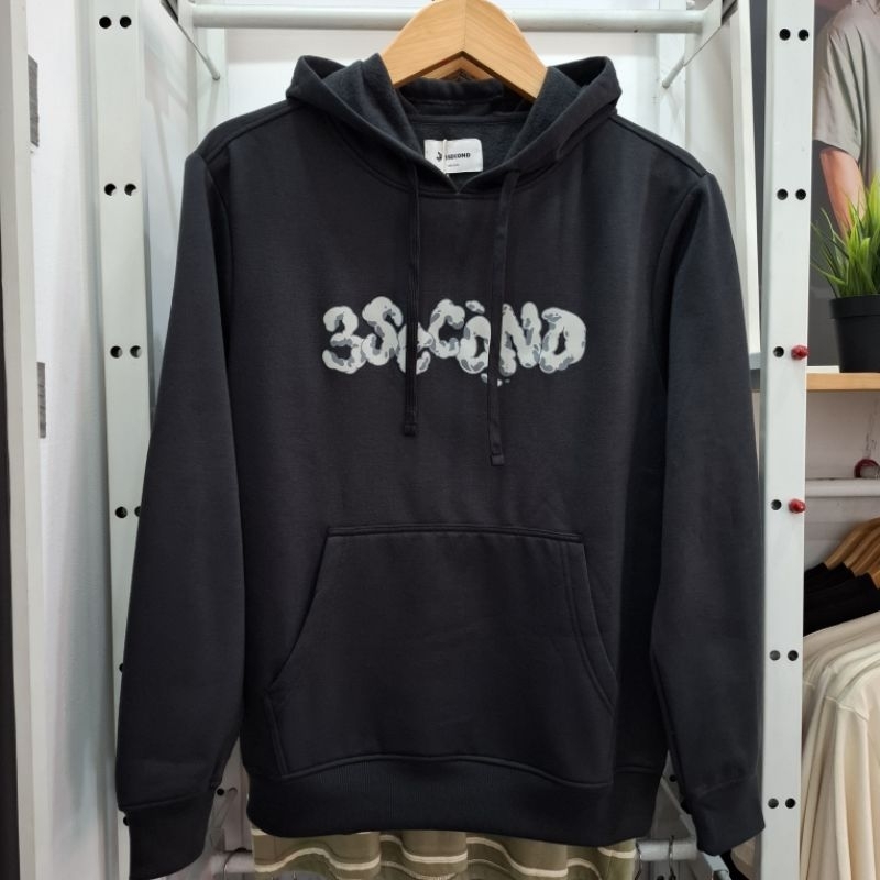 3SECOND Jaket Pria Sweater Hoodie Original