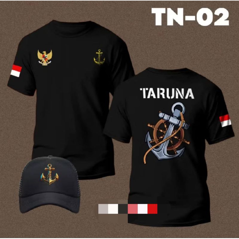 KAOS TARUNA JANGKAR MIRING BONUS TOPI