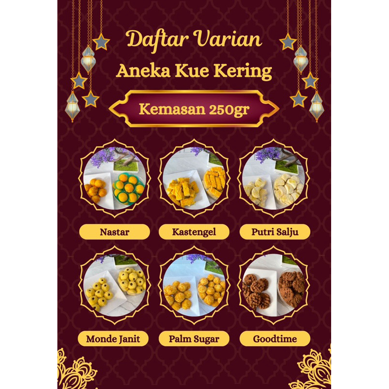 

KUE KERING Lebaran 2025 + (PKT HAMPERS)