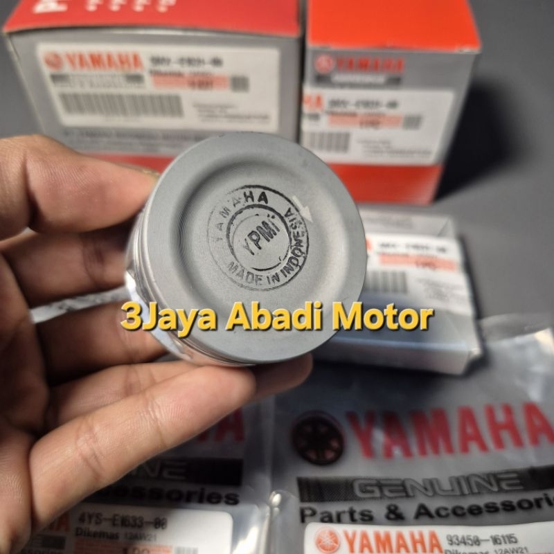 PISTON KIT SET RING 5MX YAMAHA MIO SPORTY SMILE NEW SOUL KARBU FINO 5TL UKURAN STD 0,25 0,50 0,75 1.