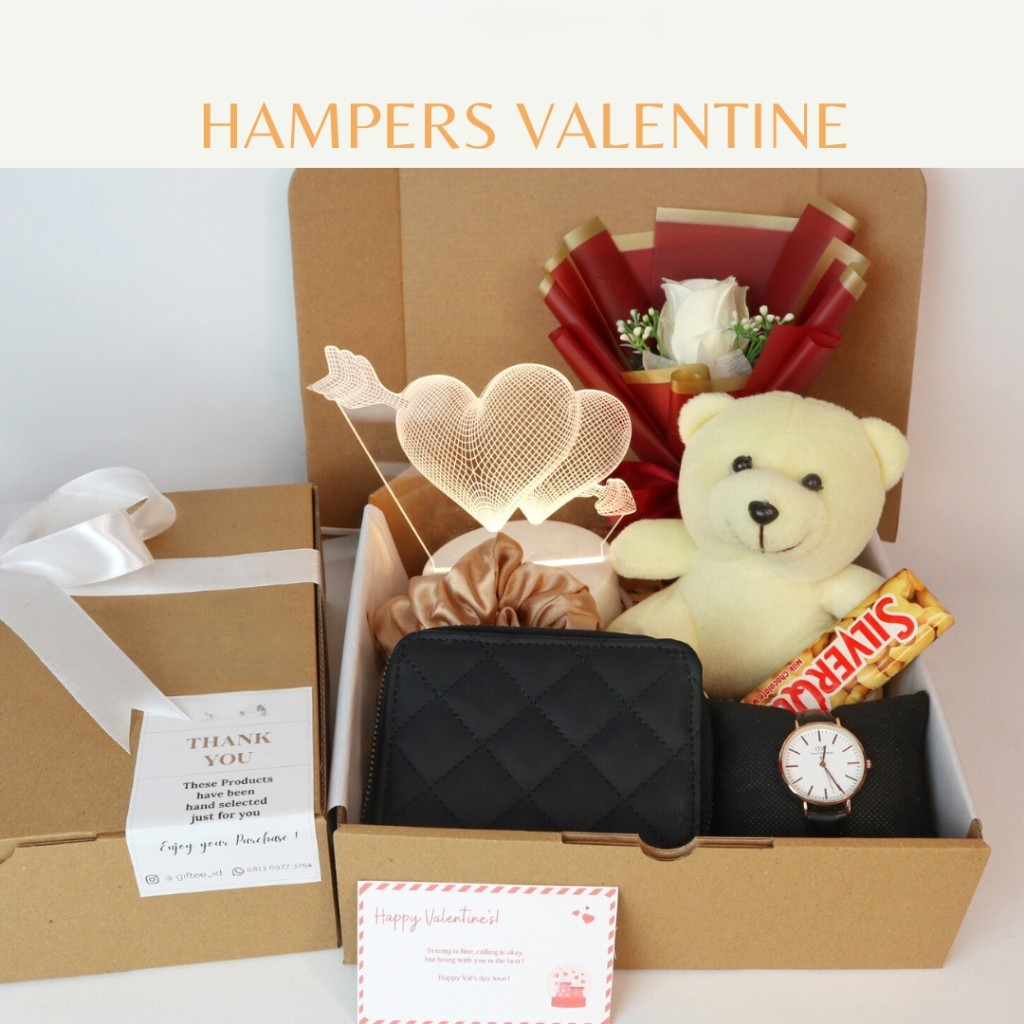 

SPESIAL HAMPERS VALENTINE WANITA LAMPU LED COKELAT BERUANG BEAR CHOCOLATE VIRAL BUNGA BONEKA PREMIUM
