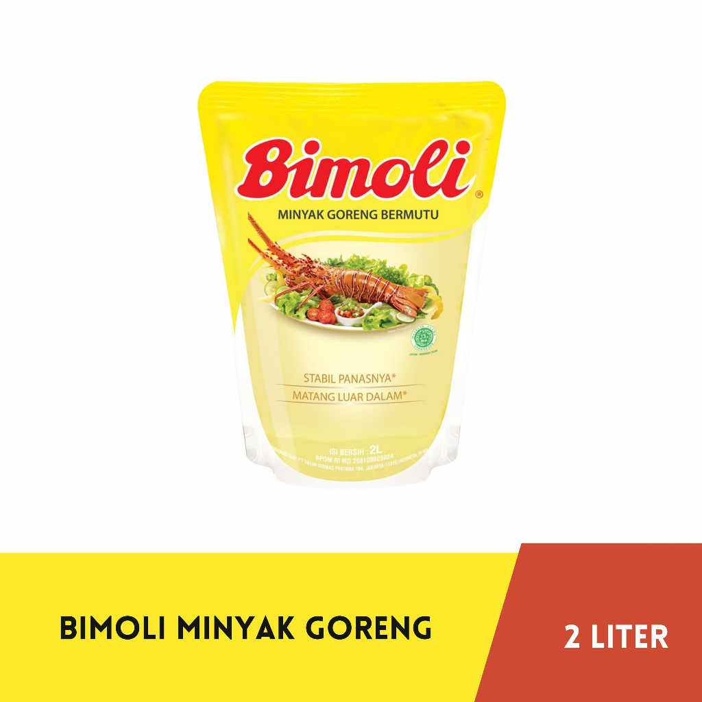 

Minyak goreng bimoli 2 liter pouch refill