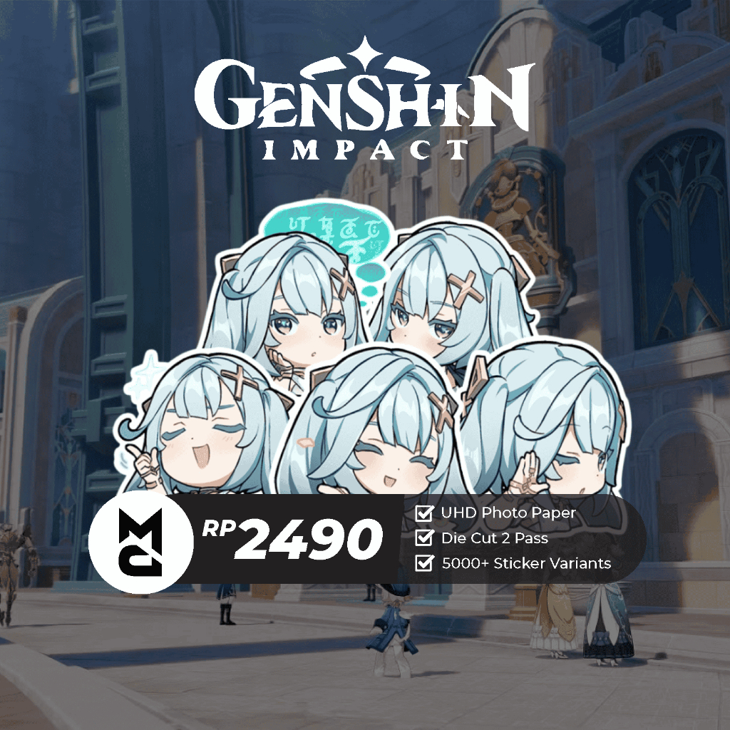 

Sticker Genshin Impact Faruzan Stiker Aesthetic Anime Hp Laptop Helm