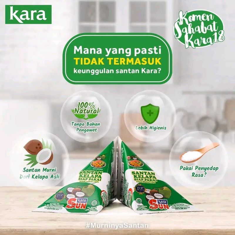 

1 DUS (36PCS) SANTAN INSTAN KARA