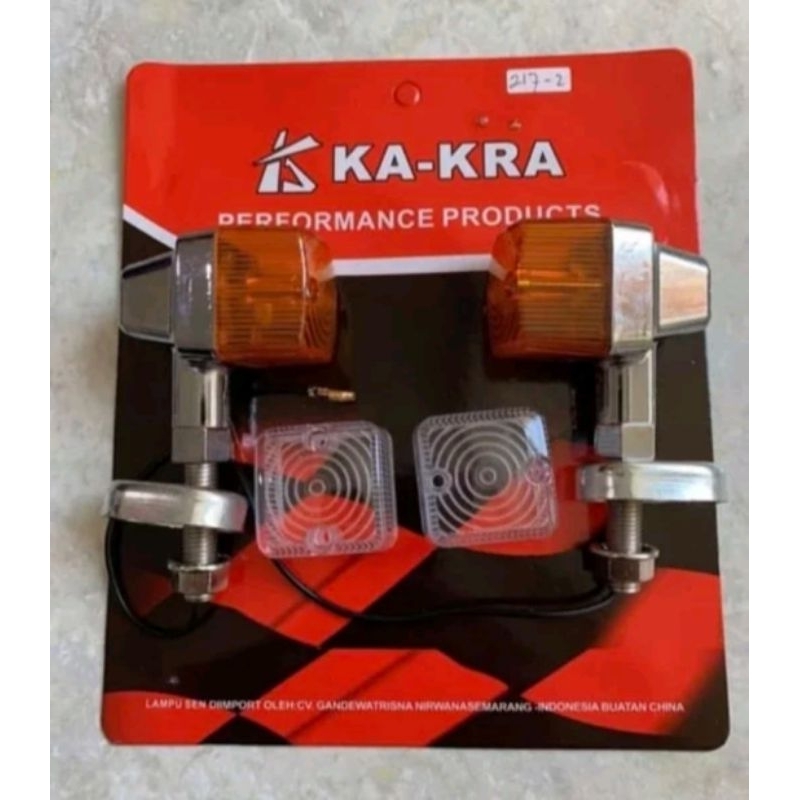 Lampu Sen Sein Classic Palu Model Kotak Free Cadangan Mika