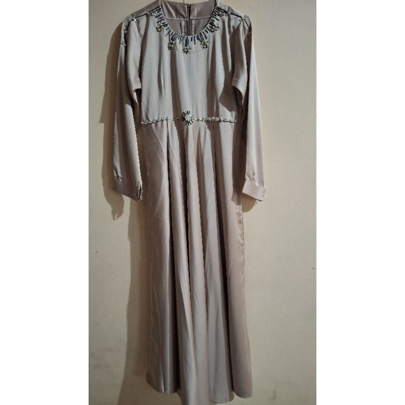 Dress Satin Payet