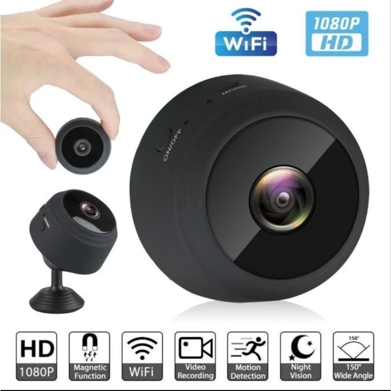 CCTV Mini Kamera Tempel A9 Full HD 1080P Wifi 365Cam App
