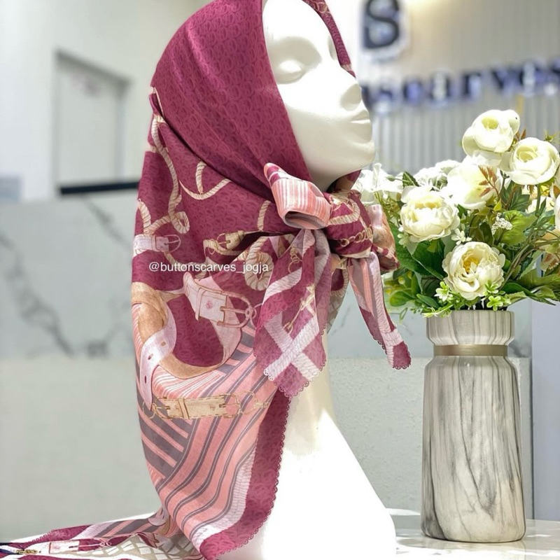 chain 2 la bella series hibiscus buttonscraves preloved