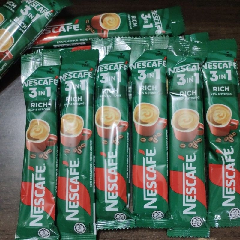 

Nescafe 3in1 Rich Kaw & Strong sachet