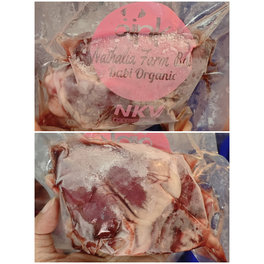 

Jeroan Jantung Babi Organik Frozen