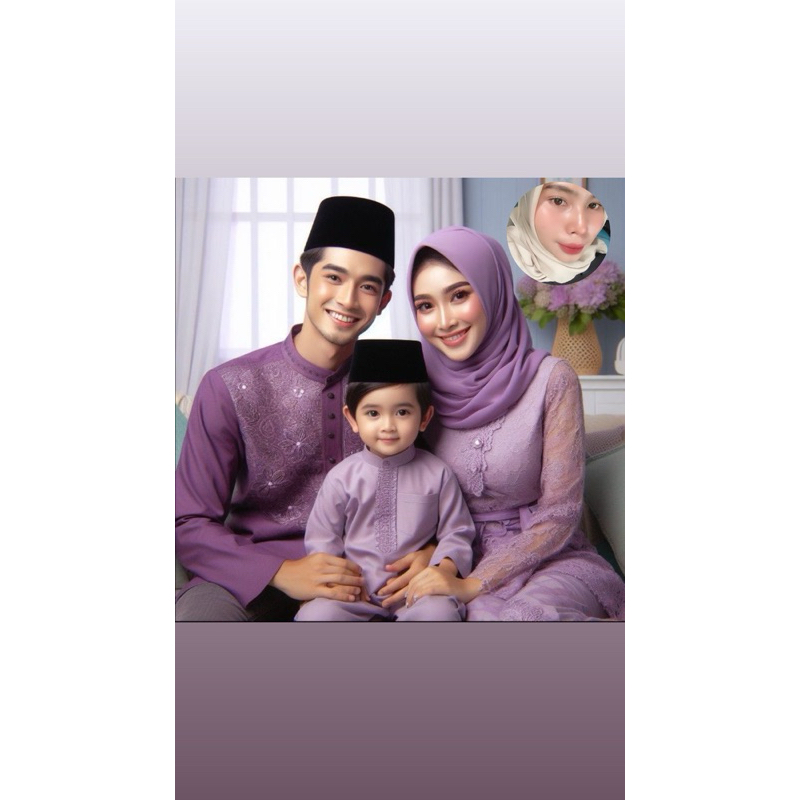 Jasa edit AI foto keluarga