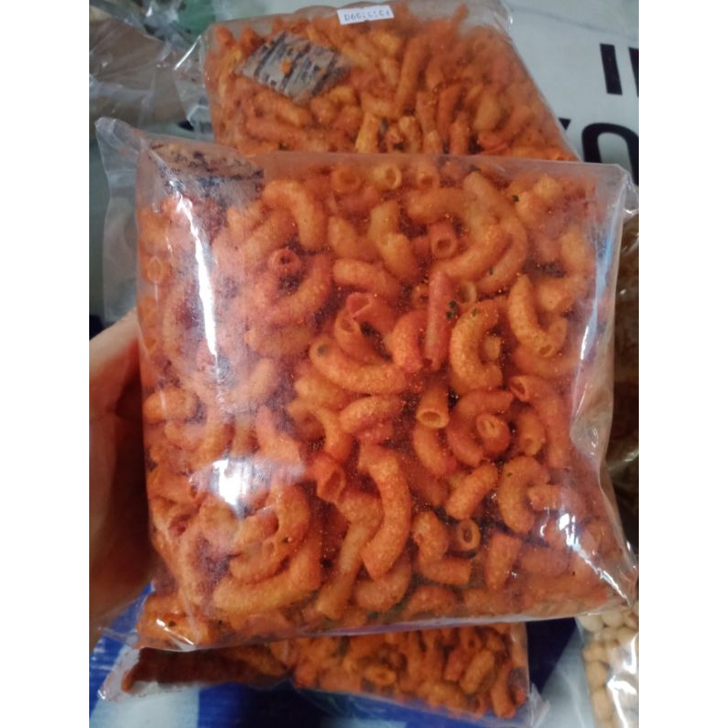 

[1kg] Makaroni Pipa Daun Jeruk Gurih Bikin Nagih