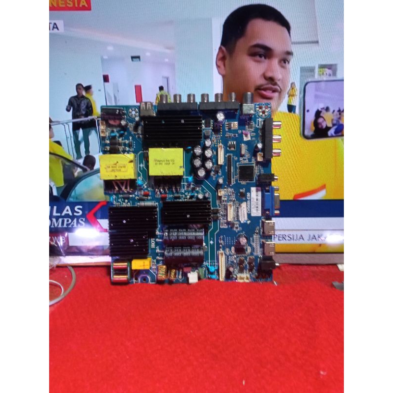 Mainboard Polytron PS-PLD43B8951 / Mb Mobo / Motherboard / Mesin Tv Polytron PLD 43B8951