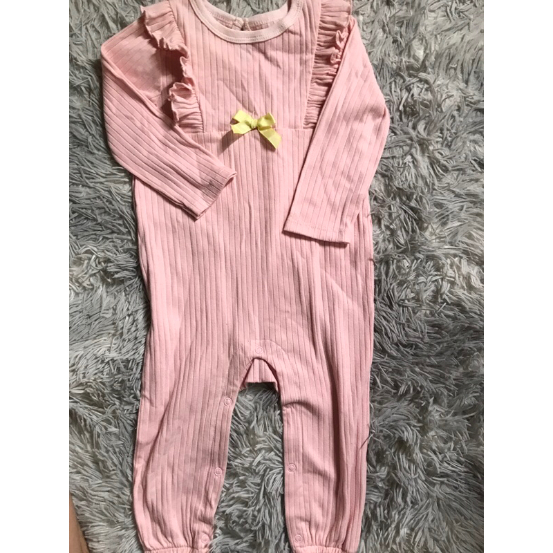 Pink Ruffle Bodysuit