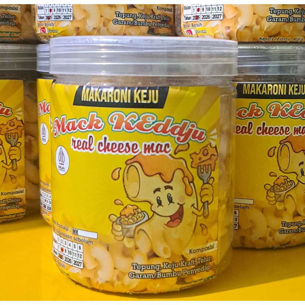 

Mack Keddju (Macaroni Keju) 150 Gram