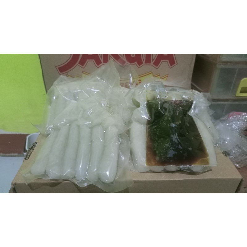 

Pempek seribuan+ Cuka || makanan ringan || Cemilan