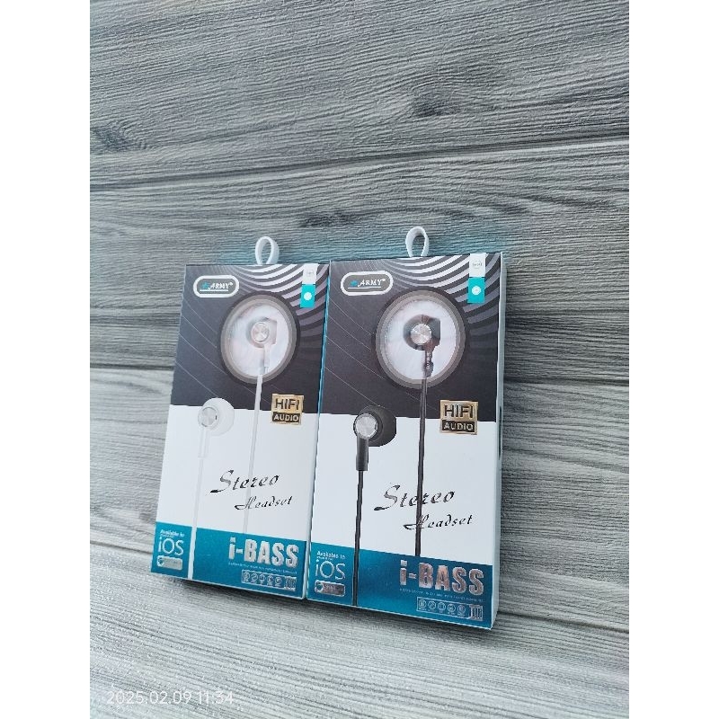 Headset / Earphone Army I-Bass Type C