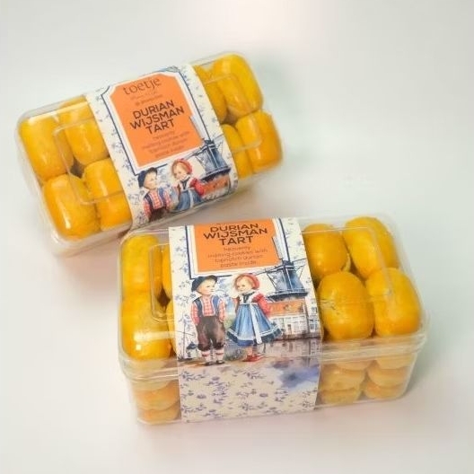 

DURIAN WIJSMAN TART TOETJE / NASTAR DURIAN WIJSMAN TOETJE / Nastar isi selai durian asli premium wijsman toetje