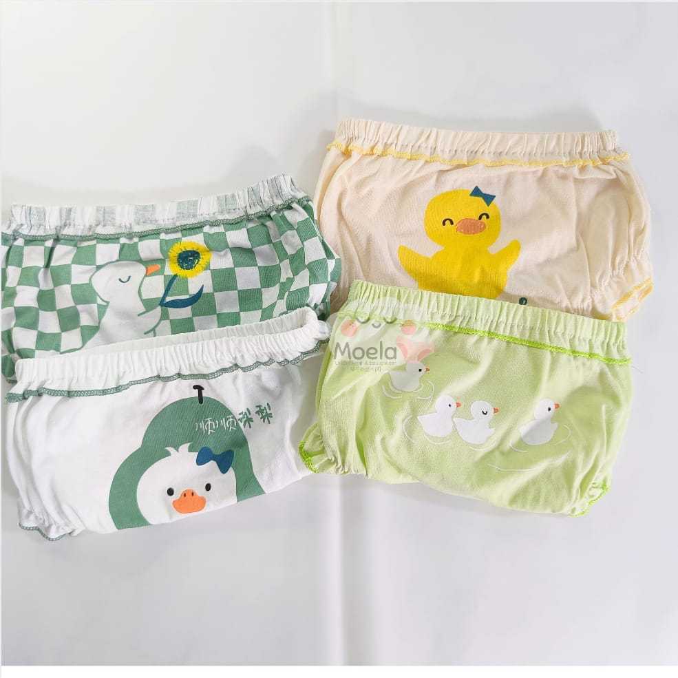 Celana Dalam Moela Celana Dalam Anak Katun Bebek Premium Halus Lembut 1set