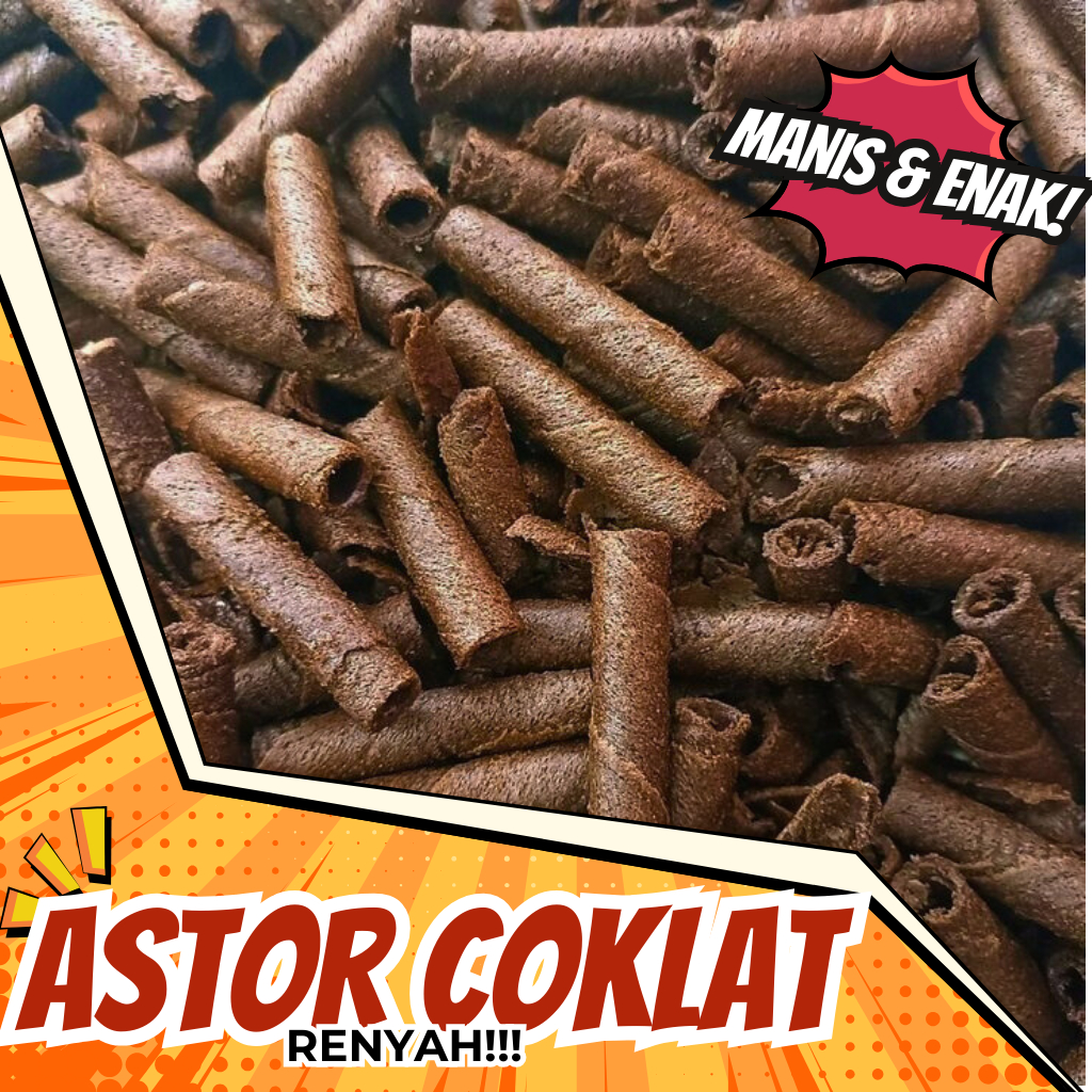 

Astor Coklat Mini Barcelona renyah 100gr / 150gr / 200gr / 250gr