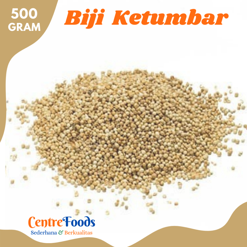 

BIJI KETUMBAR Bulat - Ketumbar Biji Bulat Utuh Organik | 500gr [ Harga Per 0,5 Kg ]