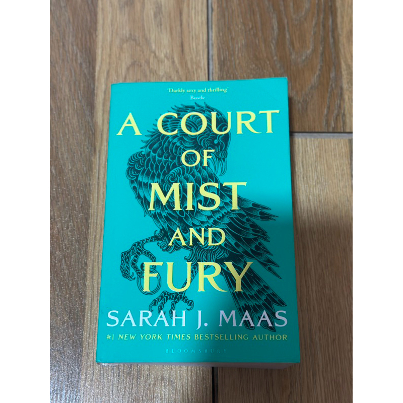 [preloved] a court of mist and fury acomaf by sarah j maas novel eng englsih impor import